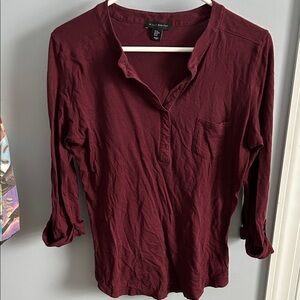 Willi Smith, 3/4 sleeve shirt, medium, good condition, cute accents!